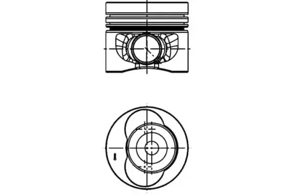 Piston, 114x95x95 mm, Kolbenschmidt 40683610