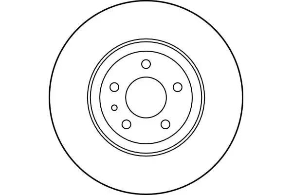 Disc frana, Alfa Romeo, Fiat, Opel, Lancia 156 Sportwagon, 156, 147, Doblo Cargo, Doblo Bus, Doblo Platou, Sasiu, Ø284 mm, TRW DF1749