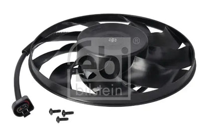 Ventilator radiator, Volkswagen, 351x348x150 mm, Febi Bilstein FE40637