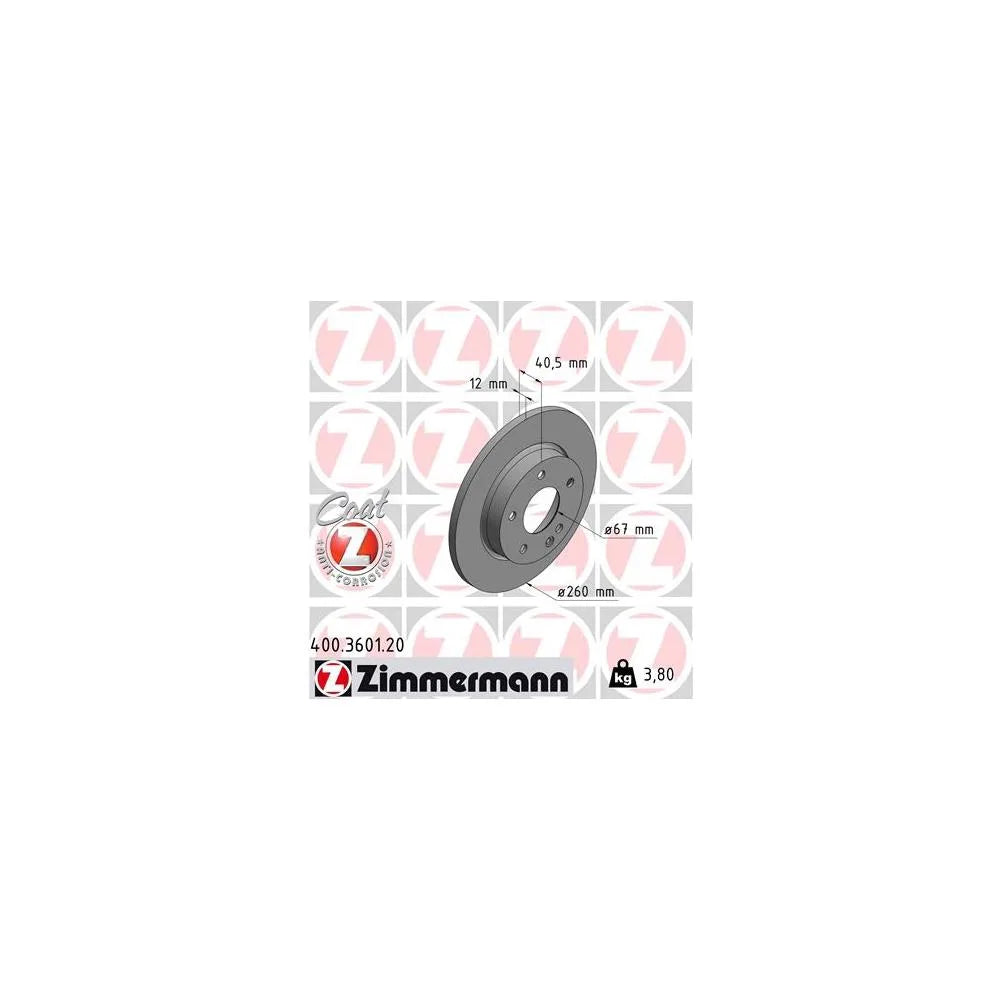 Discuri Frana Zimmermann - 400.3601.20