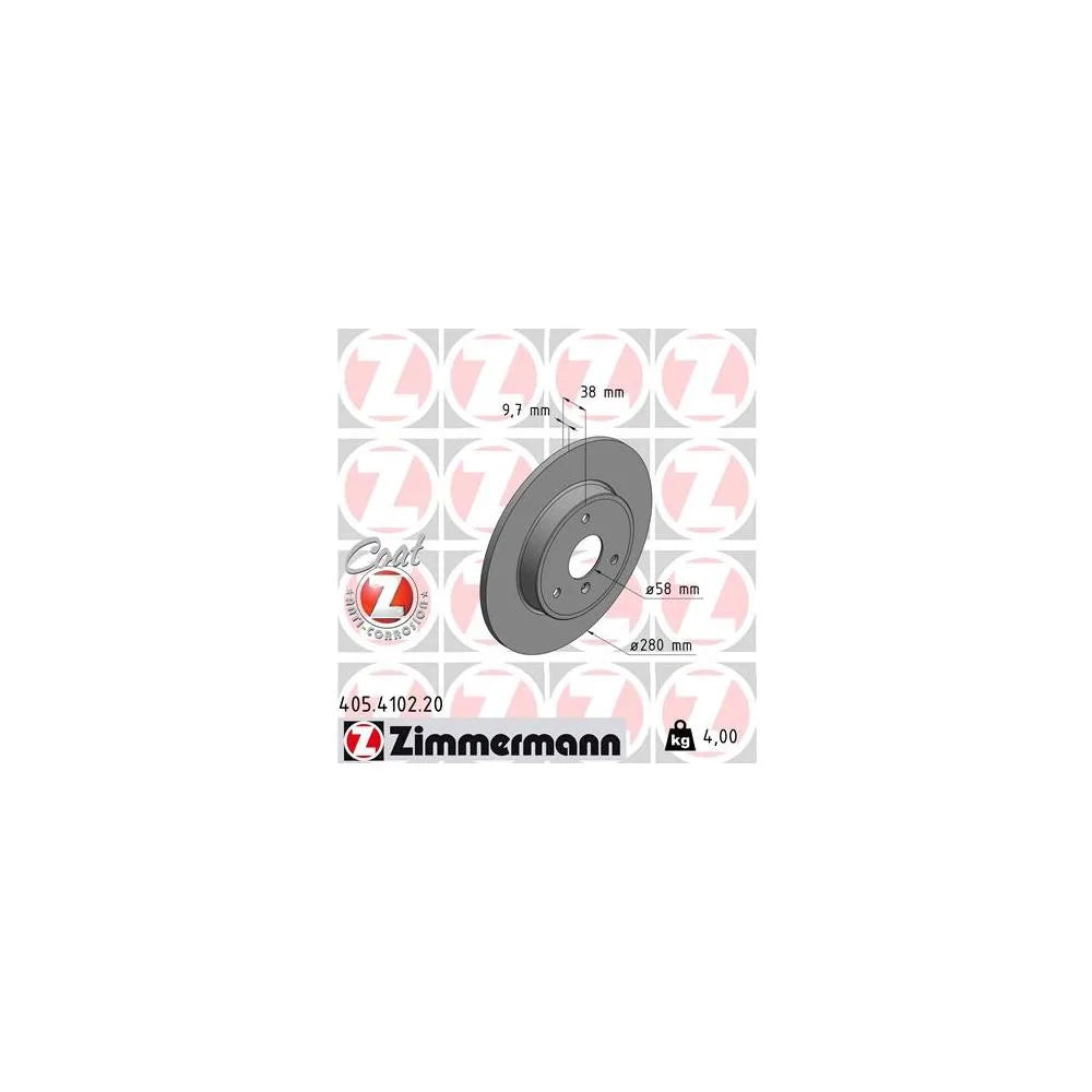 Discuri Frana ZIMMERMANN - 405.4102.20