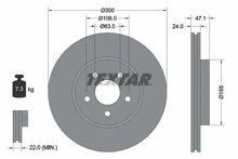 Disc frana Textar pentru Ford, Jaguar - 92109605