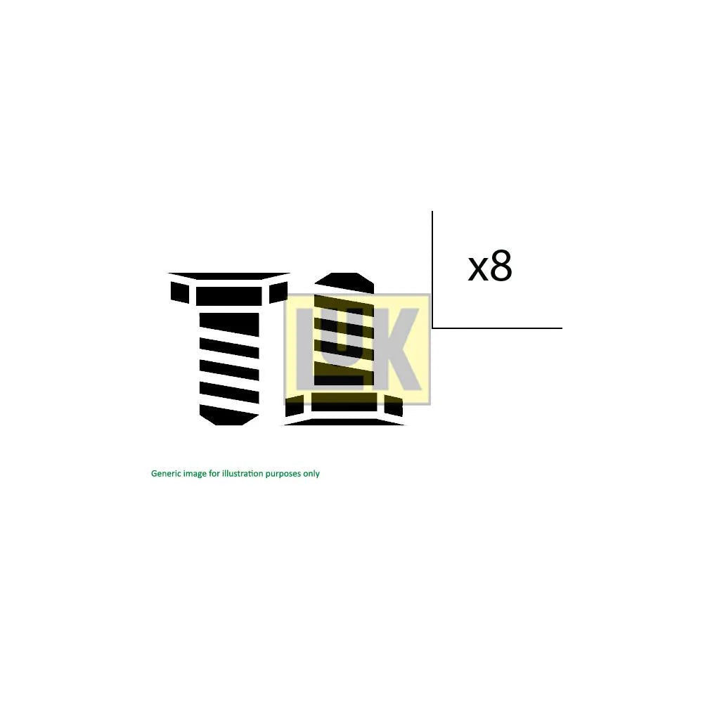 Set Surub, Volanta SCHAEFFLER LUK - 411 0118 11