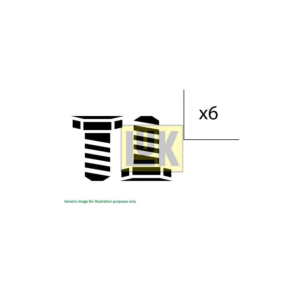 Set Surub, Volanta Schaeffler LuK - 411 0243 10