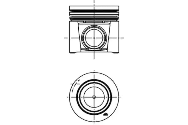 Piston Kolbenschmidt - 41706610