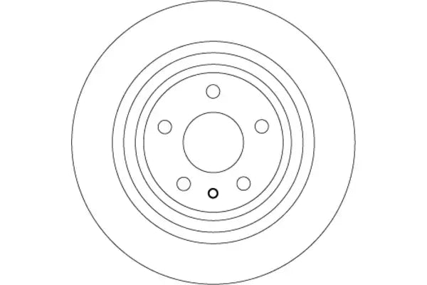 Disc frana TRW pentru Ford - DF6809