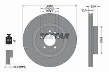 Disc frana Textar pentru Land Rover - 92162005