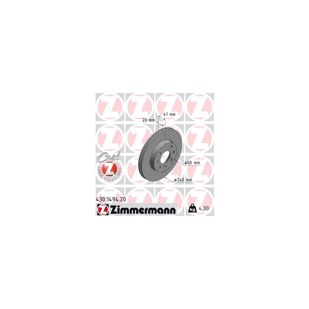 Discuri Frana ZIMMERMANN - 430.1494.20
