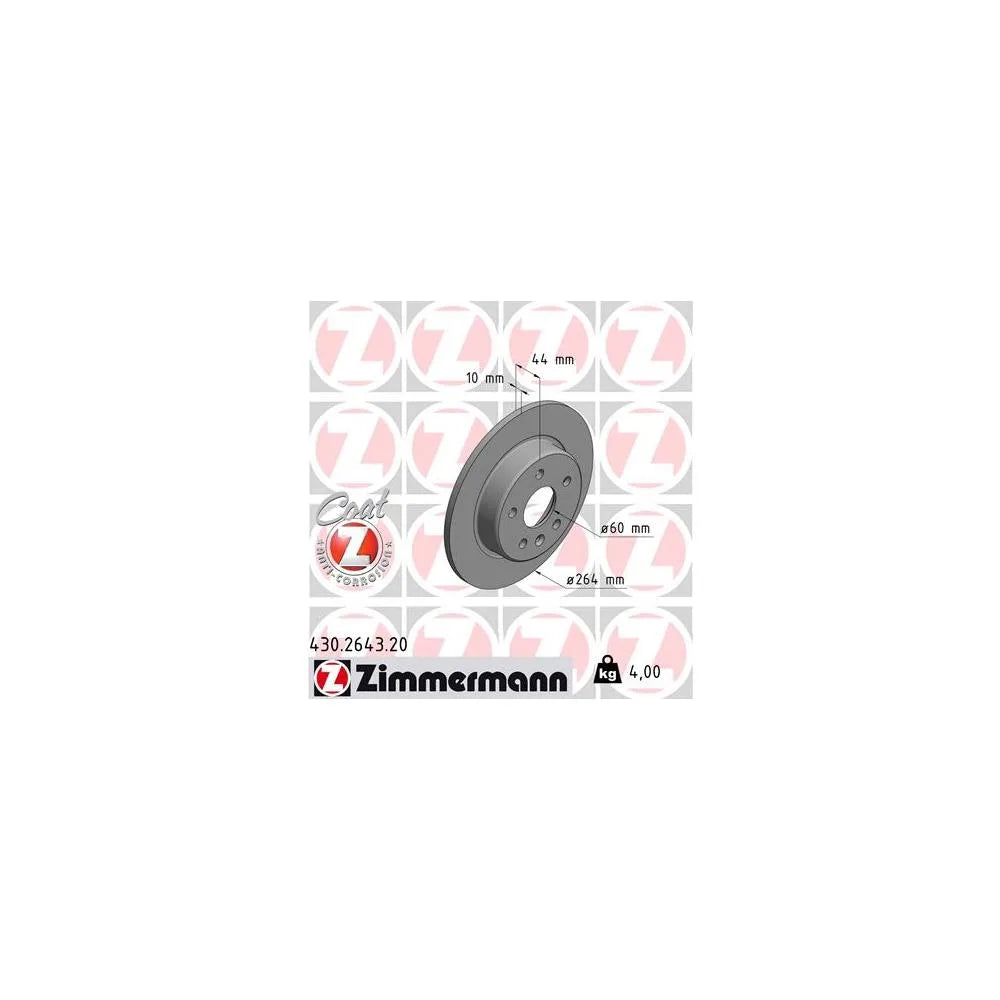 Discuri Frana ZIMMERMANN - 430.2643.20
