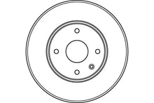 Disc frana, Chevrolet, Daewoo Epica, Tosca, Ø278 mm, TRW DF6031
