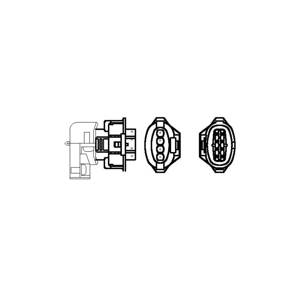 Sonda Lambda Magneti Marelli pentru Opel Astra/Corsa/Insignia A/Zafira, Saab 9 5 - 466016355162