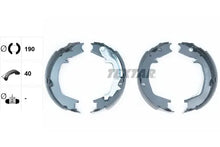 Set saboti frana, frana de mana Textar pentru Hyundai, Kia - 91066400