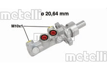 Pompa frana Toyota Yaris 1,0-1,3/1,4 D-4D 01-05 TRW pentru Toyota - 05-0709MET