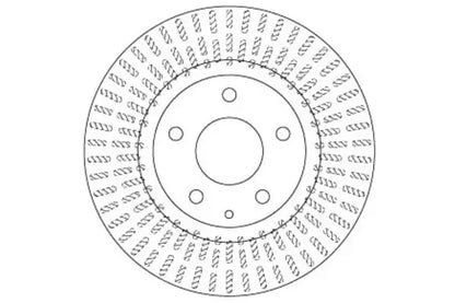 Disc frana, Mazda CX-3, 3, 3 Limuzina, 3 Caseta, Hatchback, Ø295 mm, TRW DF6731