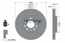 Disc frana Textar - 92118705