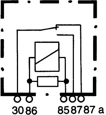 Relee HELLA 0.02 kg - 4RD 933 319-007