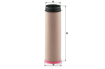 Filtru aer secundar -Filter, Mercedes_benz, Toyota S Series, Mann CF710