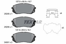 Set placute frana disc, Hyundai, Kia, Textar 2520504