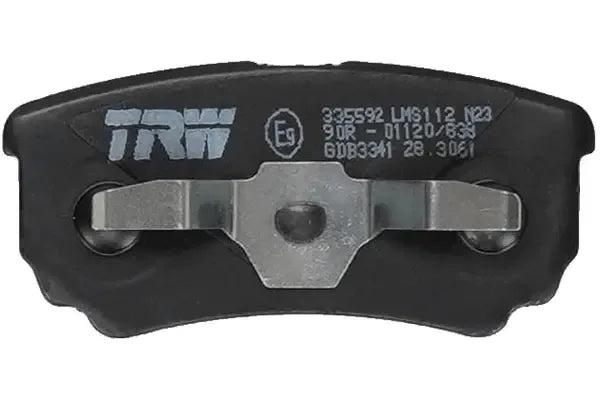 Set placute frana disc, Chrysler, Mitsubishi, 113x88x83 mm, TRW GDB3341