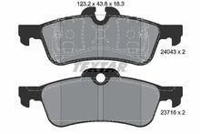 Set placute frana, frana disc Textar pentru Mini - 2404301