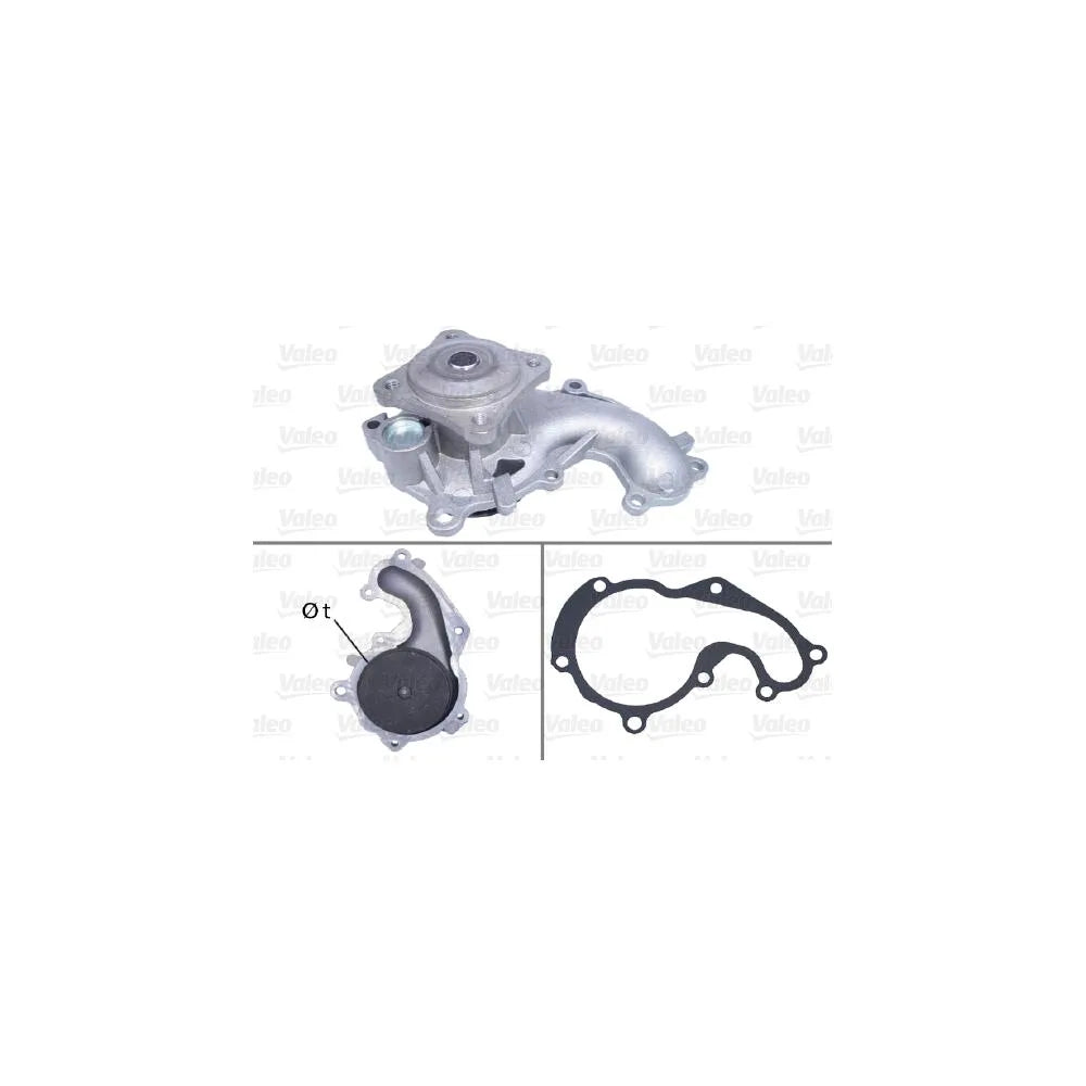 Pompa Apa Valeo pentru Ford C Max/Fiesta/Focus/Galaxy/Mondeo - 506641