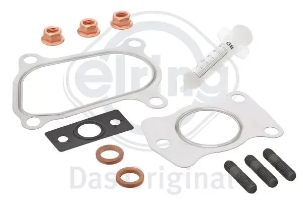 Set montaj turbocompresor, Citroen, Peugeot, Suzuki, 163x162x40 mm, Elring EL714630