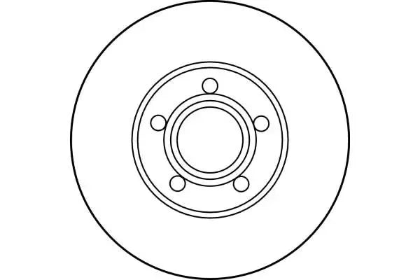 Disc frana, Audi, Volkswagen, SEAT, Skoda A6 C5, A6 C5 Avant, A4 B5, A4 B5 Avant, A4 B6, A4 B6 Avant, Passat B5, Ø288 mm, TRW DF2652