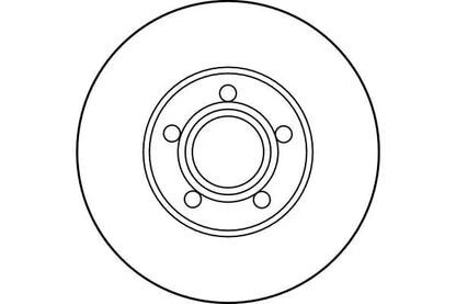 Disc frana, Audi, Volkswagen, SEAT, Skoda A6 C5, A6 C5 Avant, A4 B5, A4 B5 Avant, A4 B6, A4 B6 Avant, Passat B5, Ø288 mm, TRW DF2652