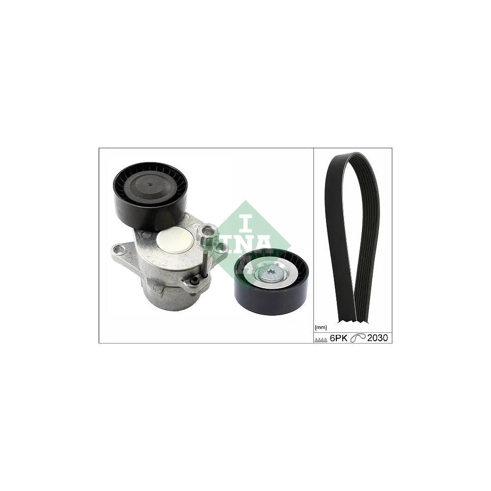 Set Curea Transmisie Cu Caneluri INA pentru Mercedes-Benz Marco Polo/V Class/Vito - 529 0539 10