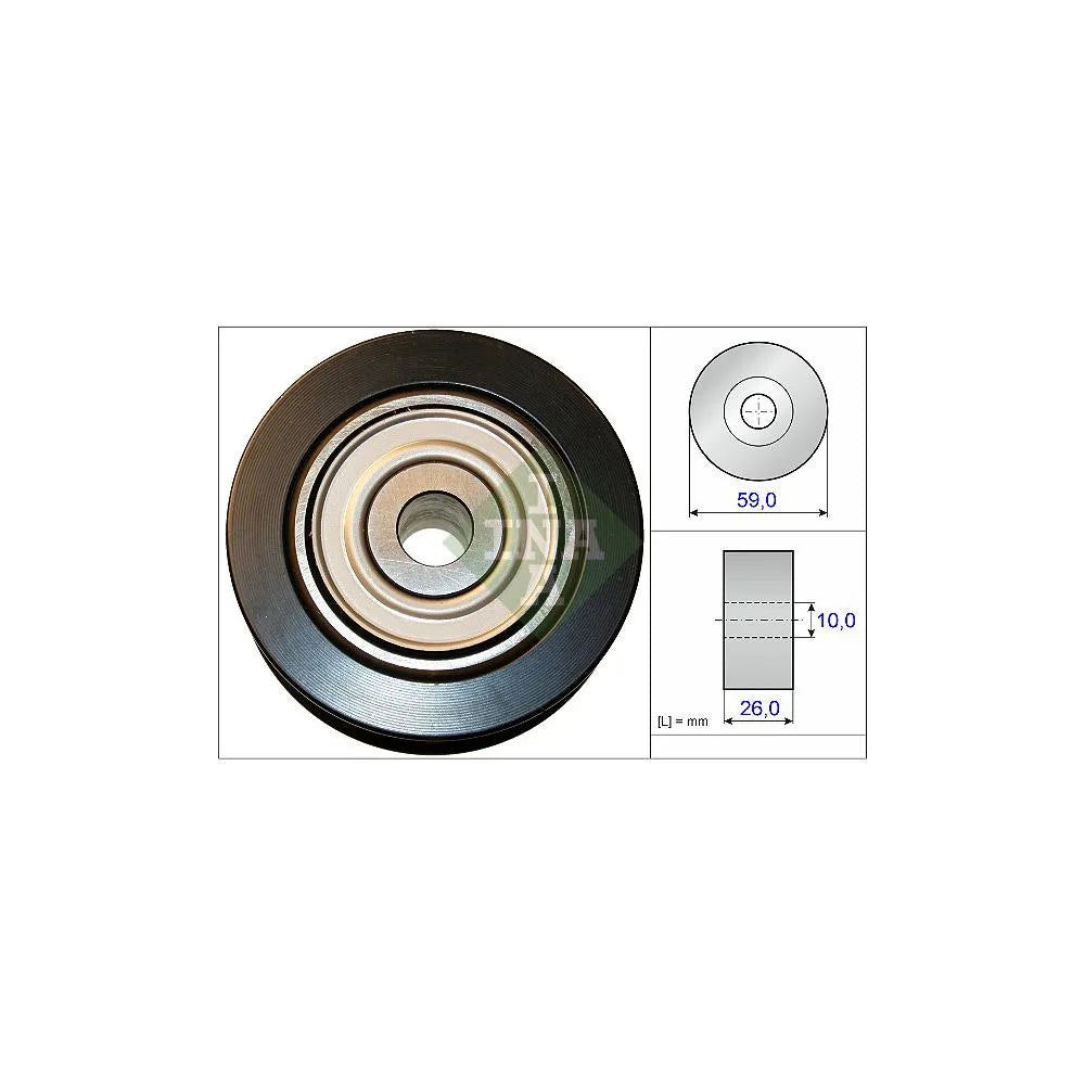 Rola Ghidare/Conducere, Curea Transmisie INA pentru Mitsubishi Asx/Lancer/Outlander, Peugeot 4008 - 532073710