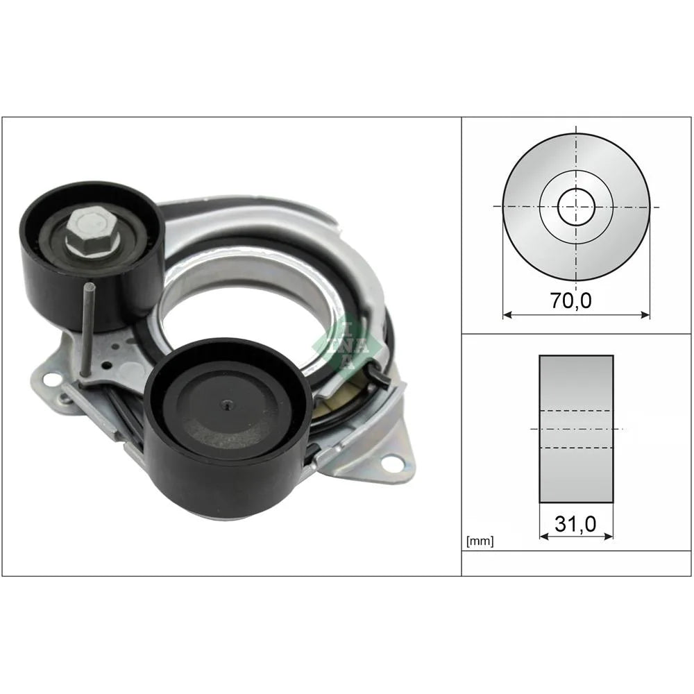 Intinzator Curea Caneluri Bmw 3,0D Mild-Hybrid INA pentru BMW 3/4/4 Cupe/5/5 Touring - 534 1010 10
