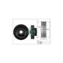 Fulie Curea, Arbore Cotit INA pentru Ford Courier Pick Up/Fiesta/Focus/Fusion - 544 0141 10