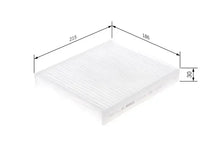 Filtru aer habitaclu, Lexus, Mazda, Subaru, Suzuki, Toyota, 271x224x38 mm, Bosch 1987435108