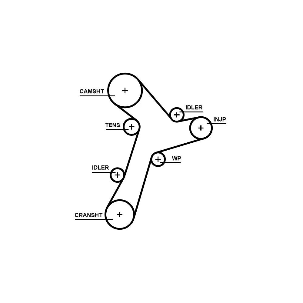 Curea Distributie Gates - 5695XS