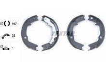 Set saboti frana, frana de mana Textar pentru Hyundai - 91075400