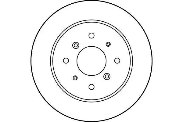 Disc frana, Honda, Acura, Rover Crx, Integra Cupe, Civic Iii Hatchback, Civic Iv Hatchback, Civic Iv Limuzina, Civic V Hatchback, Ø231 mm, TRW DF1815