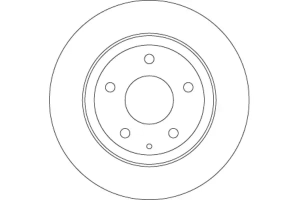 Disc frana, Mazda 6 Combi, 6 Limuzina, Ø278 mm, TRW DF8115