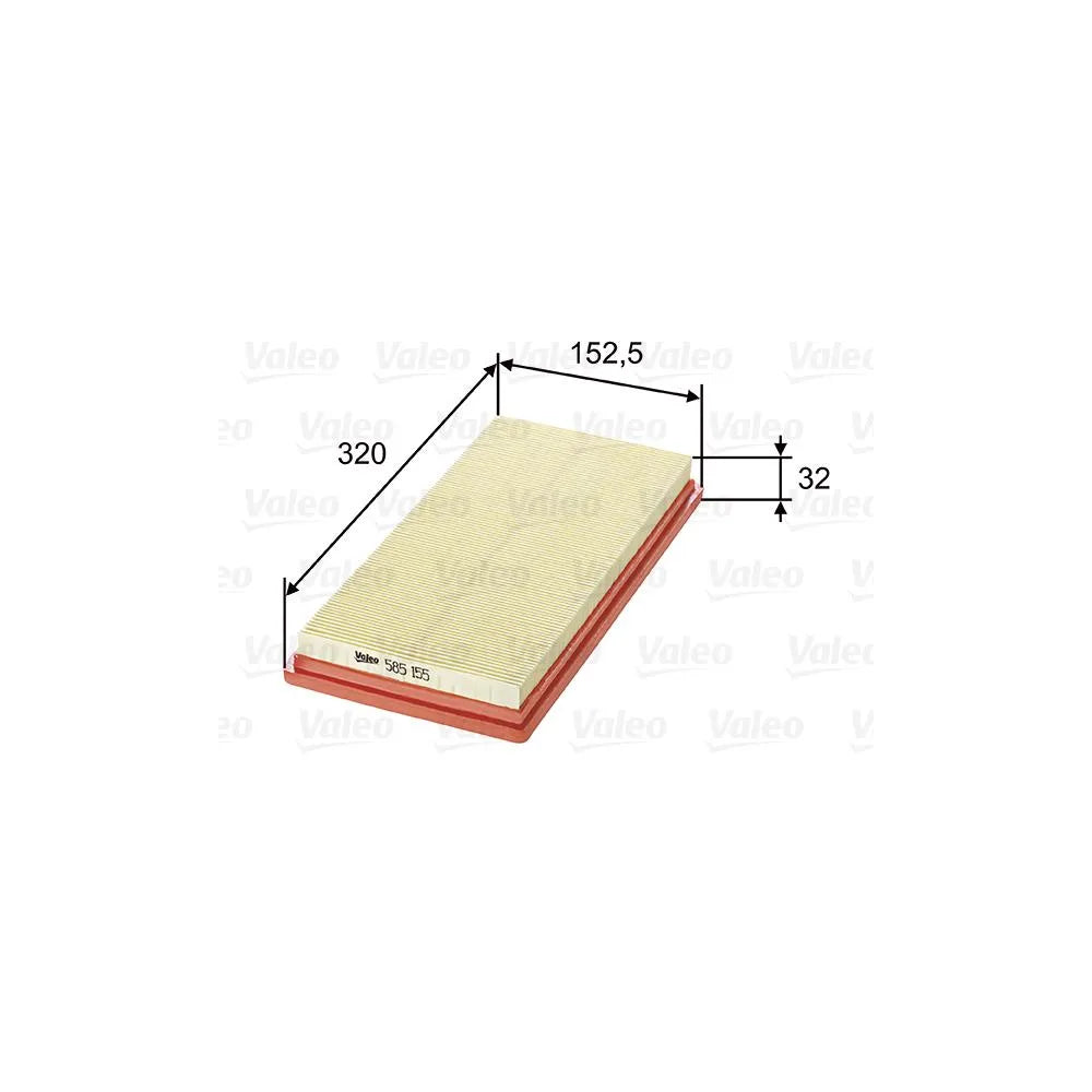 Filtru Aer Valeo pentru Fiat 500/500 C/Panda - 585155