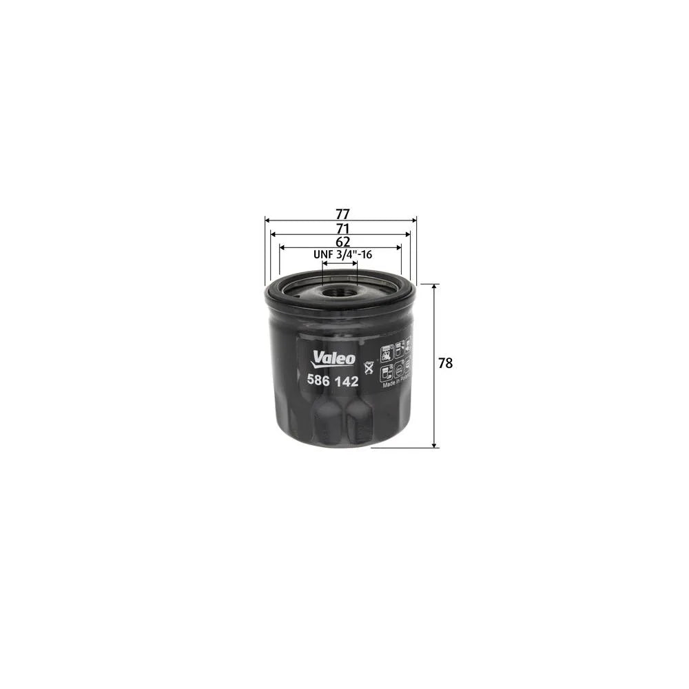 Filtru Ulei Valeo - 586142