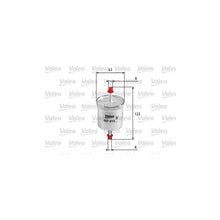 Filtru Combustibil Valeo - 587012