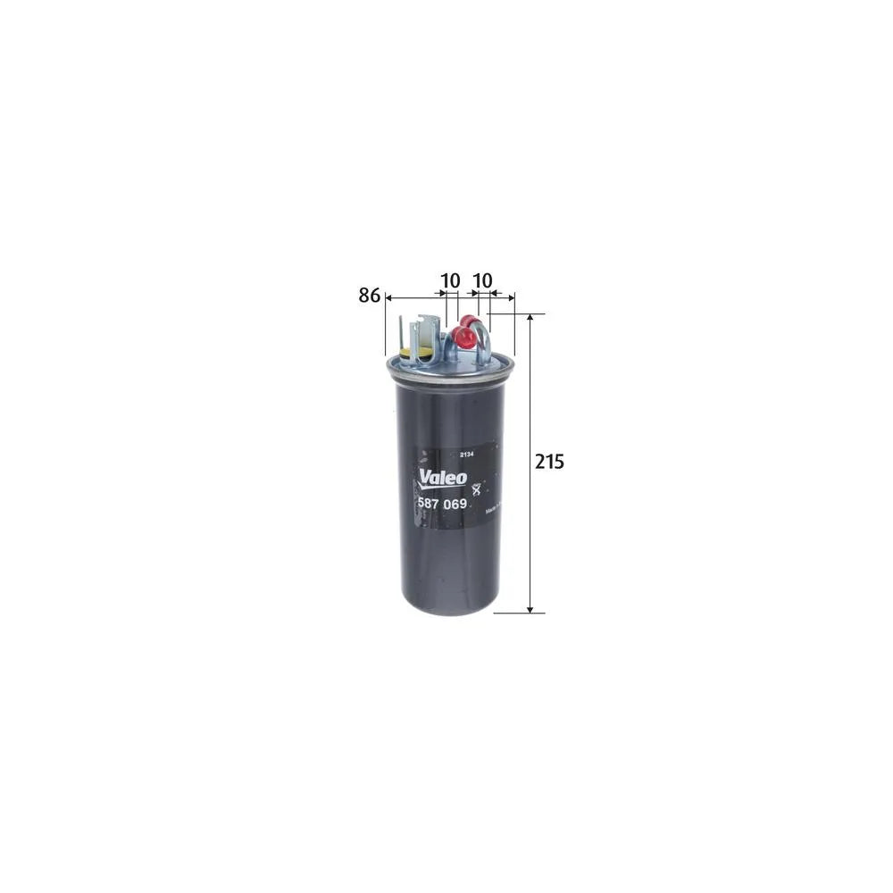 Filtru Combustibil Valeo pentru Audi A6 - 587069