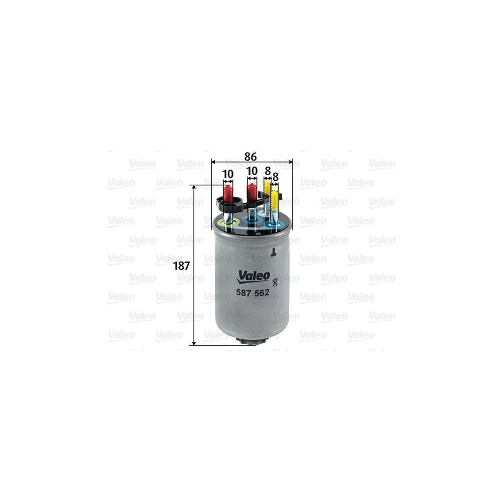 Filtru Combustibil Valeo pentru Jaguar S Type/Xf/Xj, Land Rover Discovery/Range Rover - 587562