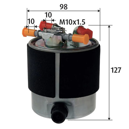 Filtru Combustibil Valeo - 587616