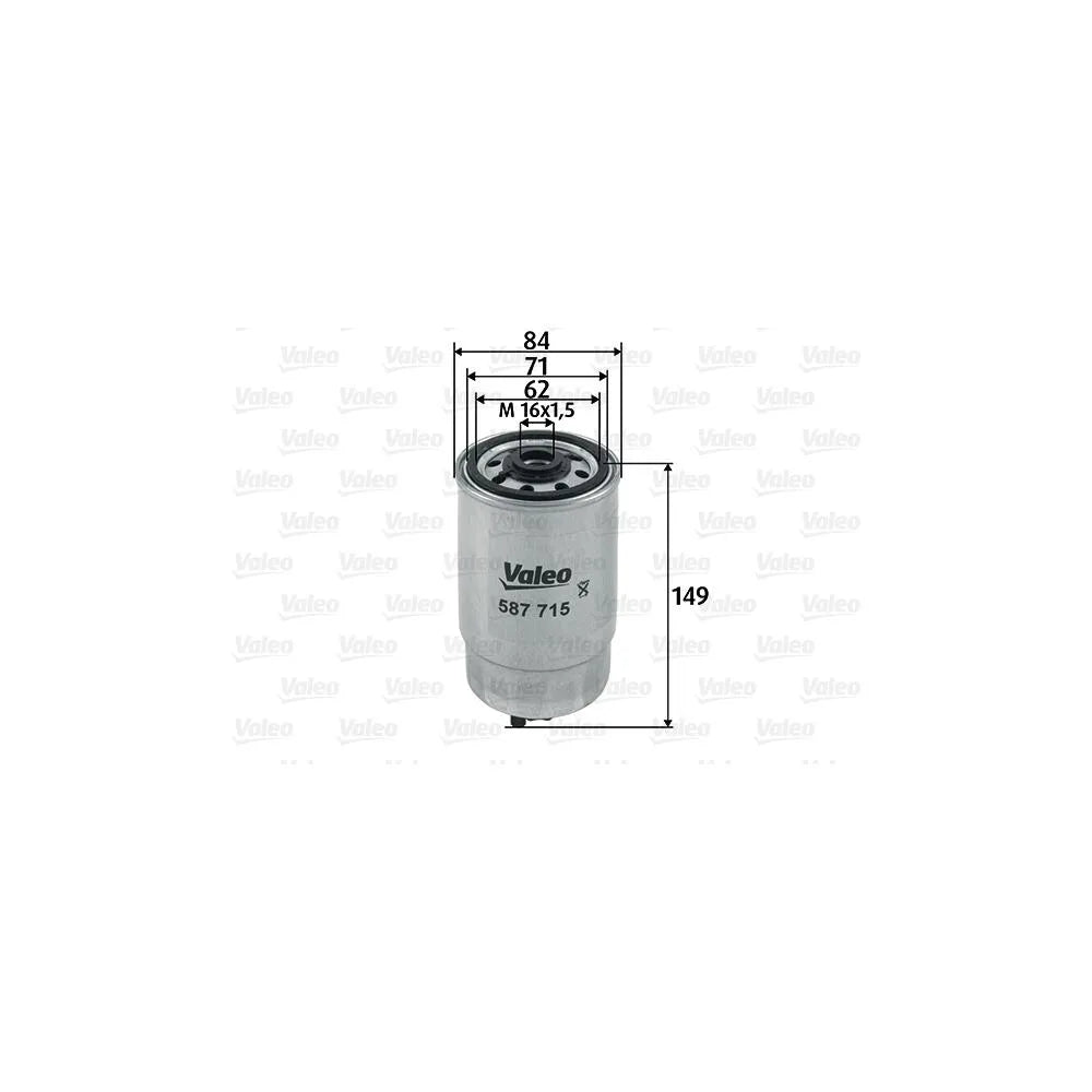 Filtru Combustibil Valeo - 587715