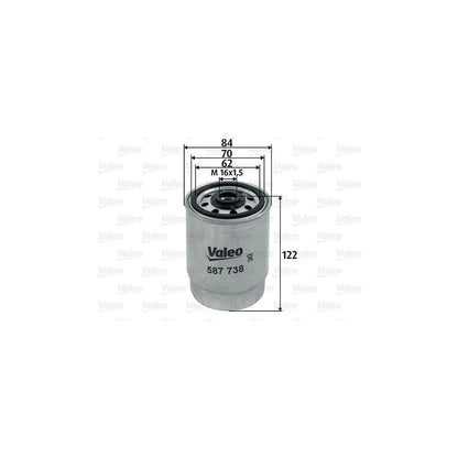 Filtru Combustibil Valeo pentru Volvo S60/S80/V70/Xc70/Xc90 - 587738