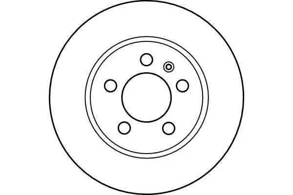 Disc frana, Volkswagen, SEAT, Audi, Skoda Leon, Golf, Bora Variant, Bora, Tt, Golf Iv Variant, Toledo, A3, Tt Roadster, Ø256 mm, TRW DF4065