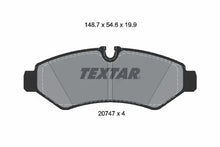 Set placute frana, frana disc Textar pentru Mercedes-Benz - 2074701