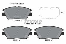 Set placute frana disc, Ssangyong, Kg Mobility Tivoli, Korando, Torres, Xlv Suv, Tivoli Grand, Xlv Van, Textar 2259001
