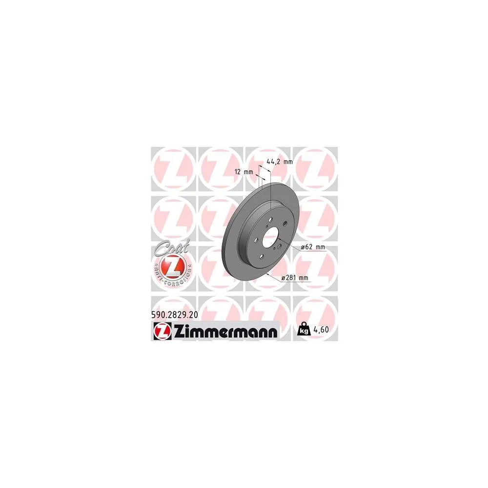 Discuri Frana ZIMMERMANN - 590.2829.20