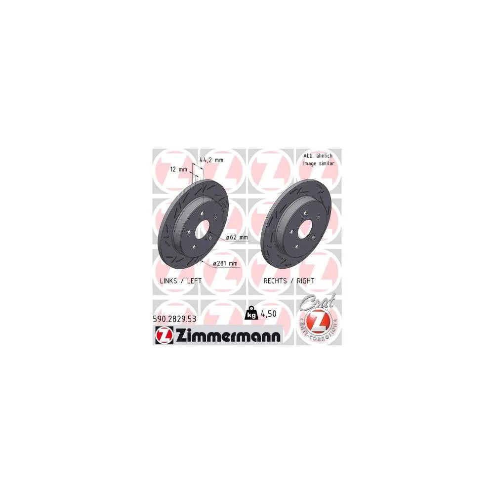 Discuri Frana ZIMMERMANN - 590.2829.53